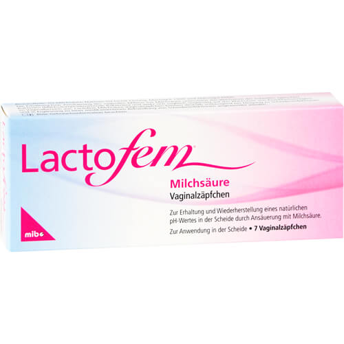 LACTOFEM Milchsäure Vaginalzäpfchen LACTOFEM Milchsäure Vaginalzäpfchen
