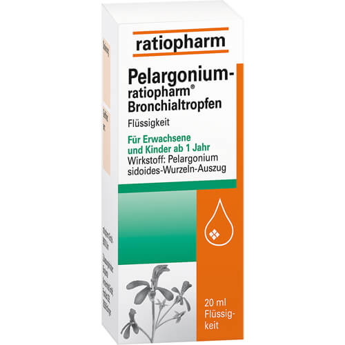 PELARGONIUM-RATIOPHARM Bronchialtropfen PELARGONIUM-RATIOPHARM Bronchialtropfen
