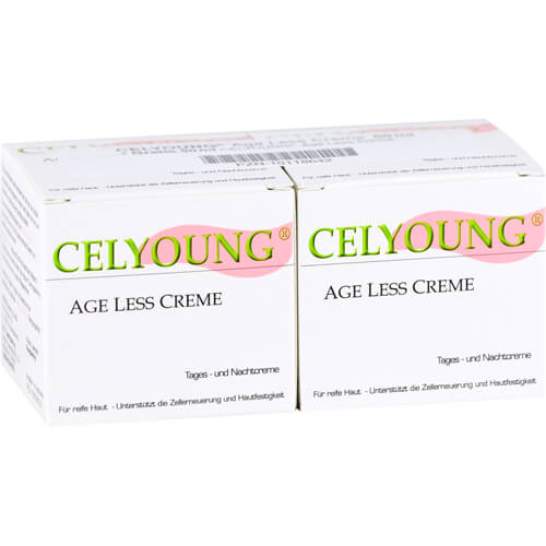 CELYOUNG age less Creme plus eine gratis CELYOUNG age less Creme plus eine gratis