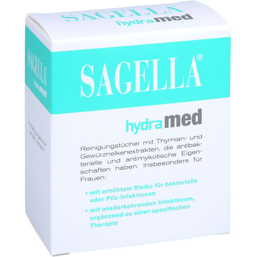 SAGELLA hydramed Intimwaschlotion Tücher SAGELLA hydramed Intimwaschlotion Tücher