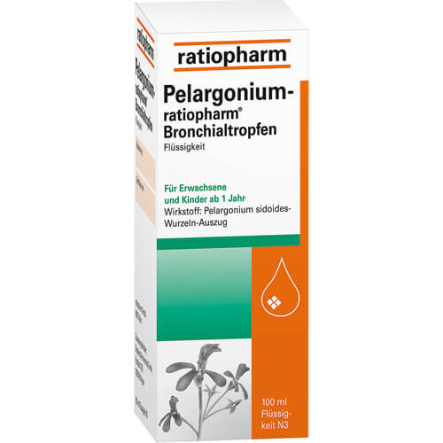 PELARGONIUM-RATIOPHARM Bronchialtropfen PELARGONIUM-RATIOPHARM Bronchialtropfen