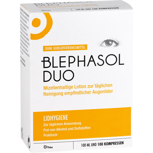 BLEPHASOL Duo 100 ml Lotion+100 Reinigungspads BLEPHASOL Duo 100 ml Lotion+100 Reinigungspads