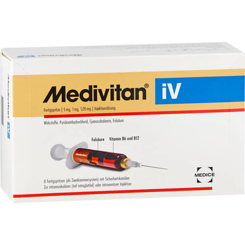 MEDIVITAN iV Injektionslösung in Zweikammerspritze MEDIVITAN iV Injektionslösung in Zweikammerspritze