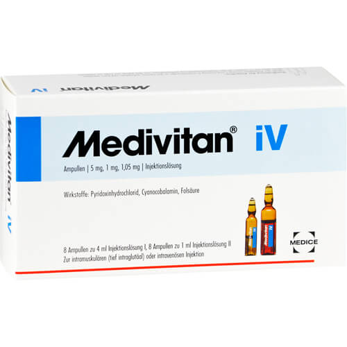 MEDIVITAN iV Injektionslösung in Amp.-Paare MEDIVITAN iV Injektionslösung in Amp.-Paare