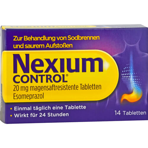 NEXIUM Control 20 mg magensaftresistente Tabletten NEXIUM Control 20 mg magensaftresistente Tabletten