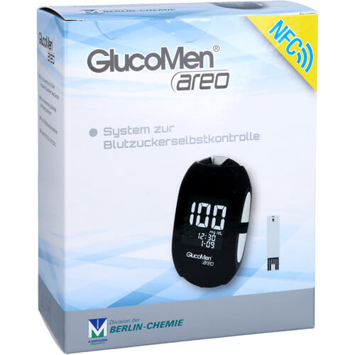 GLUCOMEN areo Blutzuckermessgerät Set mg/dl GLUCOMEN areo Blutzuckermessgerät Set mg/dl