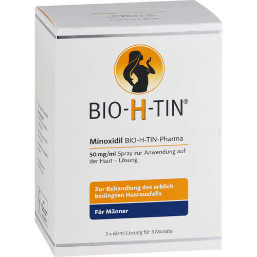 MINOXIDIL BIO-H-TIN Pharma 50 mg/ml Spray Lsg. MINOXIDIL BIO-H-TIN Pharma 50 mg/ml Spray Lsg.