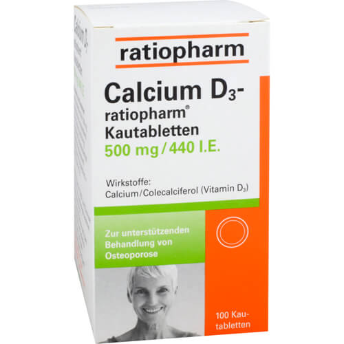 CALCIUM D3-ratiopharm Kautabletten CALCIUM D3-ratiopharm Kautabletten