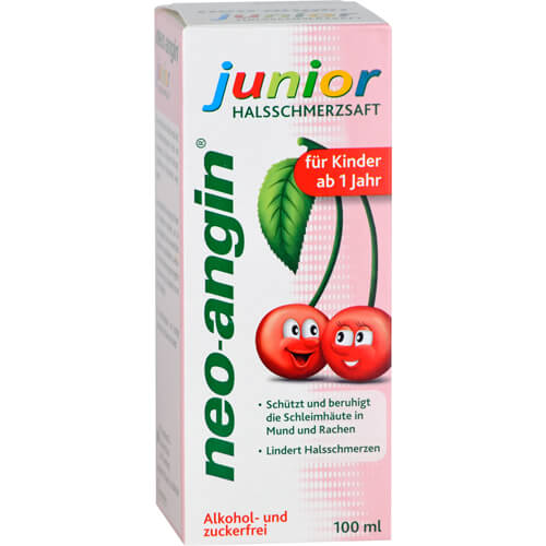 NEO-ANGIN junior Halsschmerzsaft NEO-ANGIN junior Halsschmerzsaft
