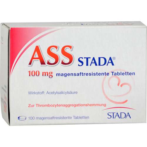 ASS STADA 100 mg magensaftresistente Tabletten ASS STADA 100 mg magensaftresistente Tabletten
