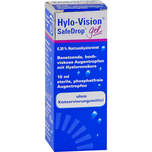 HYLO-VISION SafeDrop Gel Augentropfen HYLO-VISION SafeDrop Gel Augentropfen