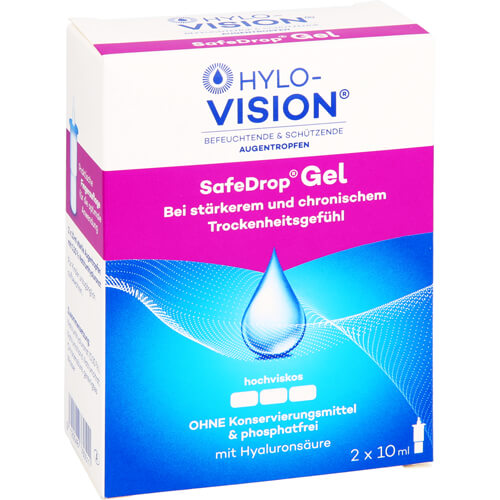 HYLO-VISION SafeDrop Gel Augentropfen HYLO-VISION SafeDrop Gel Augentropfen