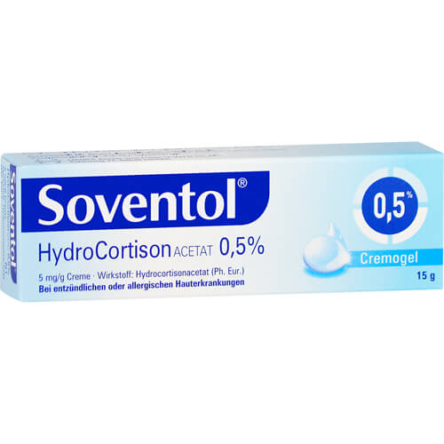 SOVENTOL Hydrocortisonacetat 0,5% Creme SOVENTOL Hydrocortisonacetat 0,5% Creme