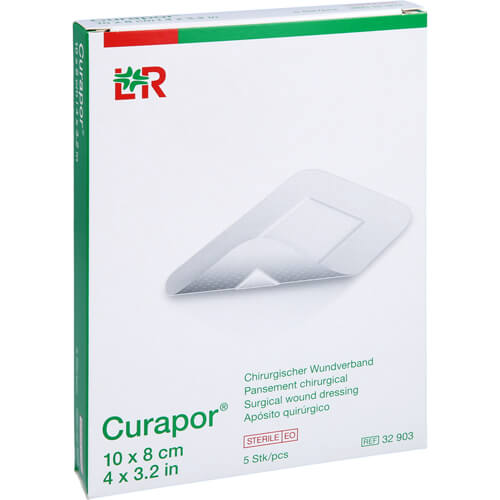CURAPOR Wundverband steril chirurgisch 8x10 cm CURAPOR Wundverband steril chirurgisch 8x10 cm