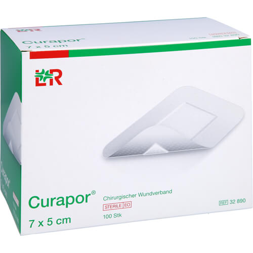 CURAPOR Wundverband steril chirurgisch 5x7 cm CURAPOR Wundverband steril chirurgisch 5x7 cm