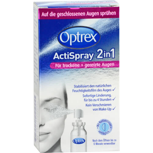 OPTREX ActiSpray 2in1 f.trockene+gereizte Augen OPTREX ActiSpray 2in1 f.trockene+gereizte Augen