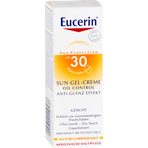 EUCERIN Sun Gel-Creme Oil Contr.Anti-Gl.Eff.LSF 30 EUCERIN Sun Gel-Creme Oil Contr.Anti-Gl.Eff.LSF 30