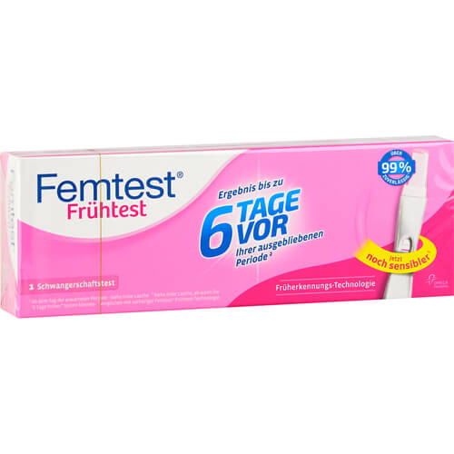 FEMTEST Frühtest 6 Tage vor FEMTEST Frühtest 6 Tage vor