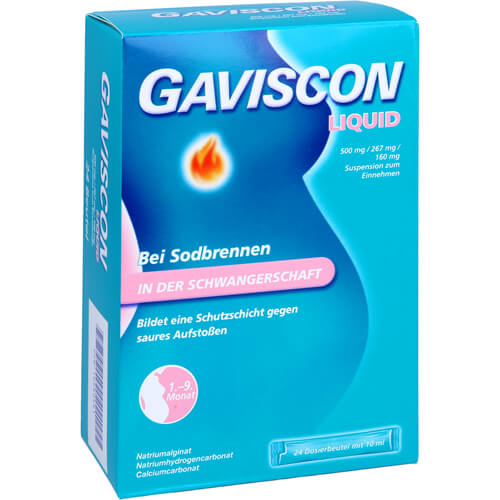 GAVISCON Liquid 500 mg/267 mg/160 mg Susp.z.Einn. GAVISCON Liquid 500 mg/267 mg/160 mg Susp.z.Einn.