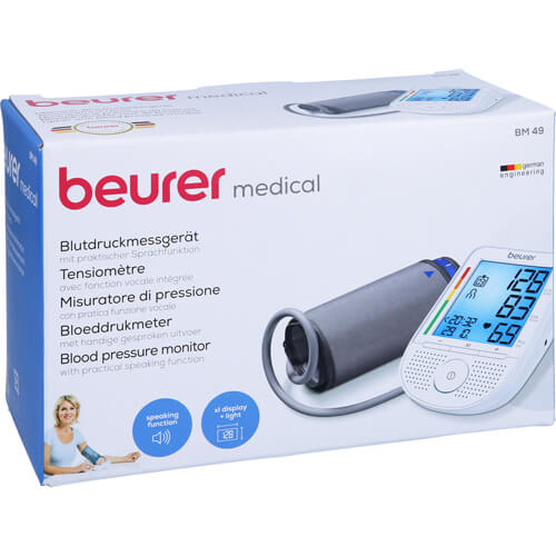 BEURER BM49 spre.Oberarm-Blutdruckmes.D/F/I/NL BEURER BM49 spre.Oberarm-Blutdruckmes.D/F/I/NL