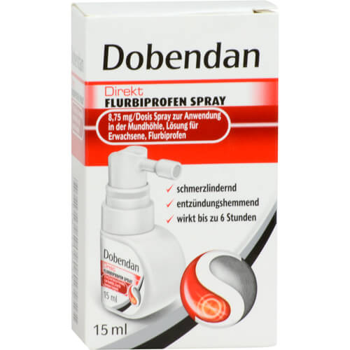 DOBENDAN Direkt Flurbiprofen Spray 8,75mg/Dos.Mund DOBENDAN Direkt Flurbiprofen Spray 8,75mg/Dos.Mund