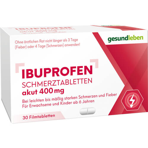 IBUPROFEN Schmerztabletten 400 mg Filmtabletten IBUPROFEN Schmerztabletten 400 mg Filmtabletten
