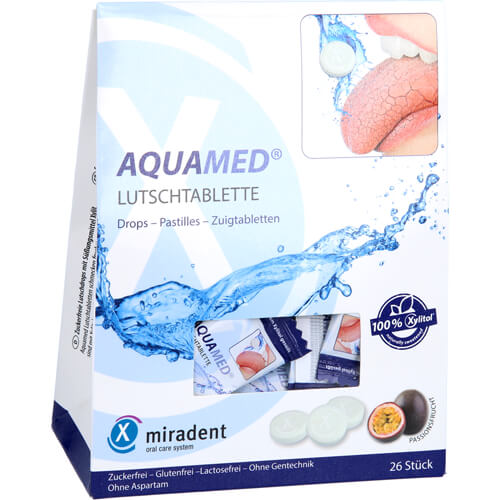 MIRADENT Aquamed Mundtrockenheit Lutschtabletten MIRADENT Aquamed Mundtrockenheit Lutschtabletten