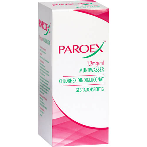 PAROEX 1,2 mg/ml Mundwasser PAROEX 1,2 mg/ml Mundwasser