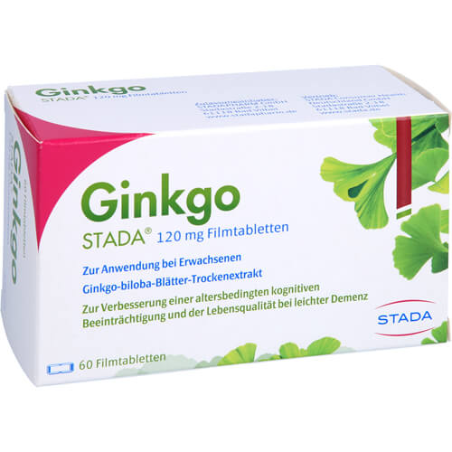 GINKGO STADA 120 mg Filmtabletten GINKGO STADA 120 mg Filmtabletten