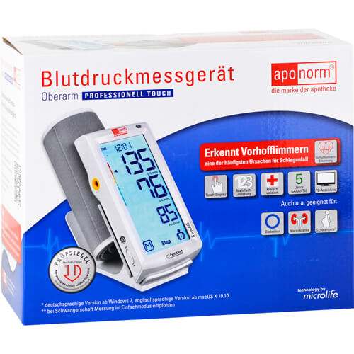 APONORM Blutdruckmessgerät Prof.Touch Oberarm APONORM Blutdruckmessgerät Prof.Touch Oberarm