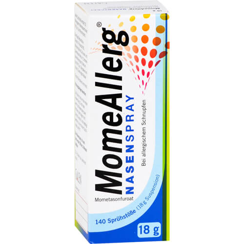 MOMEALLERG Nasenspray 50 μg/Sprühstoß 140 Sprühst. MOMEALLERG Nasenspray 50 μg/Sprühstoß 140 Sprühst.