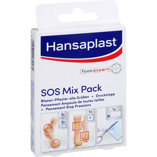 HANSAPLAST Blasenpflaster SOS Mix Pack HANSAPLAST Blasenpflaster SOS Mix Pack