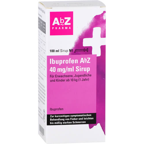 IBUPROFEN AbZ 40 mg/ml Sirup IBUPROFEN AbZ 40 mg/ml Sirup