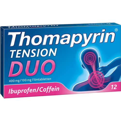 THOMAPYRIN TENSION DUO 400 mg/100 mg Filmtabletten THOMAPYRIN TENSION DUO 400 mg/100 mg Filmtabletten