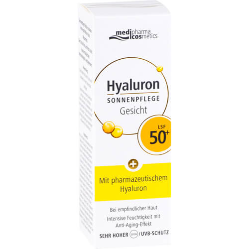 HYALURON SONNENPFLEGE Gesicht Creme LSF 50+ HYALURON SONNENPFLEGE Gesicht Creme LSF 50+