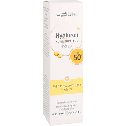 HYALURON SONNENPFLEGE Körper Creme LSF 50+ HYALURON SONNENPFLEGE Körper Creme LSF 50+