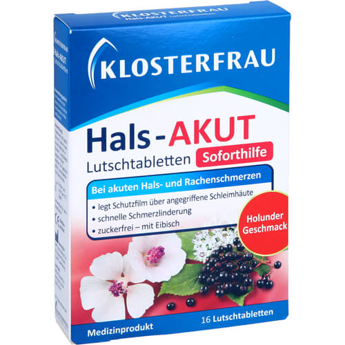 KLOSTERFRAU Hals-AKUT Lutschtabletten KLOSTERFRAU Hals-AKUT Lutschtabletten