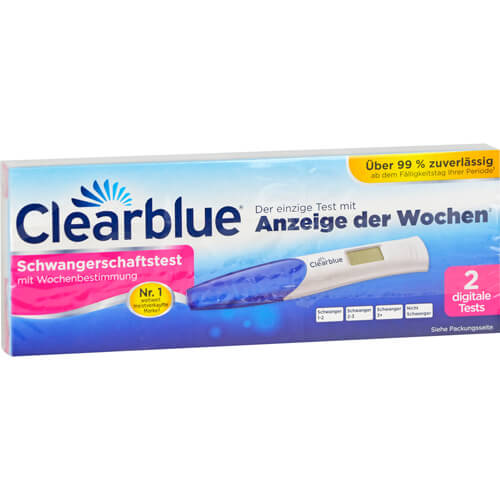 CLEARBLUE Schwangerschaftstest m.Wochenbestimmung CLEARBLUE Schwangerschaftstest m.Wochenbestimmung