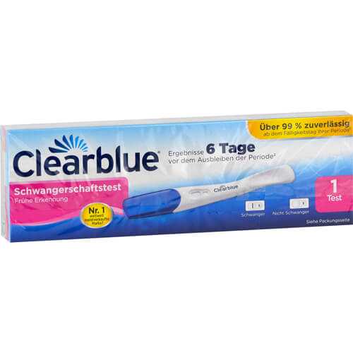 CLEARBLUE Schwangerschaftstest frühe Erkennung CLEARBLUE Schwangerschaftstest frühe Erkennung
