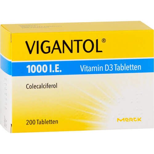 VIGANTOL 1.000 I.E. Vitamin D3 Tabletten VIGANTOL 1.000 I.E. Vitamin D3 Tabletten