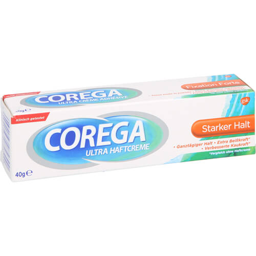 COREGA ultra Haftcreme starker Halt COREGA ultra Haftcreme starker Halt