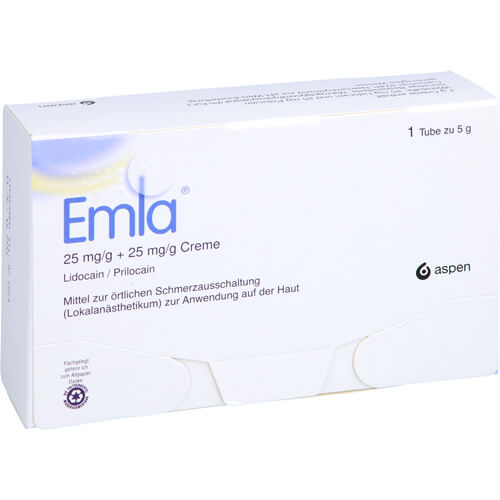 EMLA 25 mg/g + 25 mg/g Creme + 2 Tegaderm Pfl. EMLA 25 mg/g + 25 mg/g Creme + 2 Tegaderm Pfl.