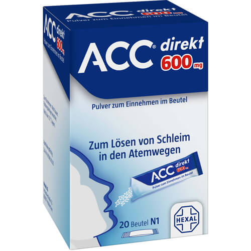 ACC direkt 600 mg Pulver zum Einnehmen im Beutel ACC direkt 600 mg Pulver zum Einnehmen im Beutel