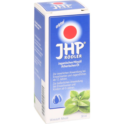 JHP Rödler Japanisches Minzöl ätherisches Öl JHP Rödler Japanisches Minzöl ätherisches Öl