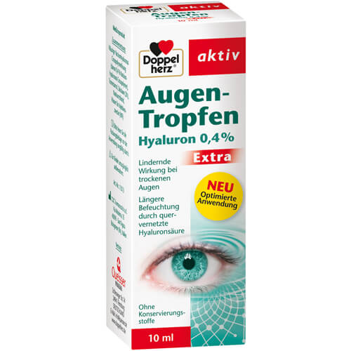 DOPPELHERZ Augen-Tropfen Hyaluron 0,4% Extra DOPPELHERZ Augen-Tropfen Hyaluron 0,4% Extra