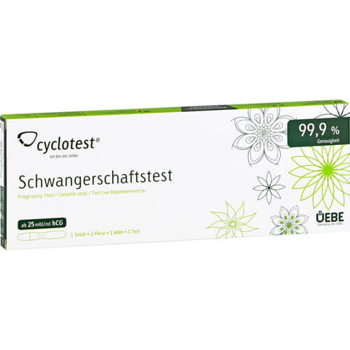 CYCLOTEST Schwangerschaftstest 25 mlU/ml Urin CYCLOTEST Schwangerschaftstest 25 mlU/ml Urin