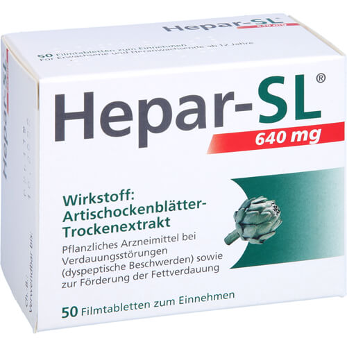 HEPAR-SL 640 mg Filmtabletten HEPAR-SL 640 mg Filmtabletten