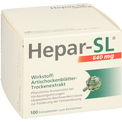 HEPAR-SL 640 mg Filmtabletten HEPAR-SL 640 mg Filmtabletten