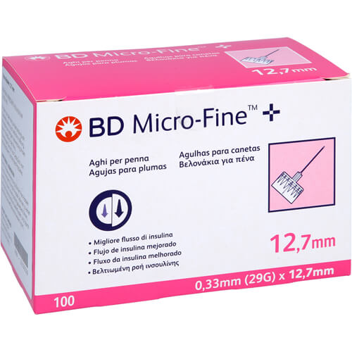 BD MICRO-FINE+ Pen-Nadeln 0,33x12,7 mm 29 G BD MICRO-FINE+ Pen-Nadeln 0,33x12,7 mm 29 G