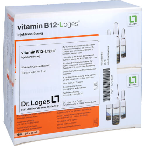 VITAMIN B12-LOGES Injektionslösung Ampullen VITAMIN B12-LOGES Injektionslösung Ampullen